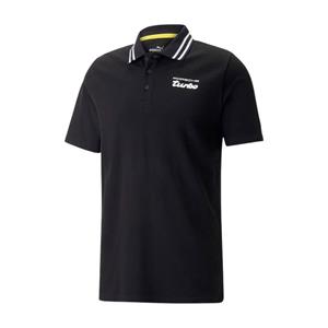 Puma PORSCHE TURBO Legacy Polo - Heren poloshirt Katoen Zwart 538235-01 ORIGINAL S zwart