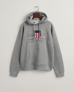 Gant Sweater Damen Sweatshirt - REGULAR ARCHIVE SHIELD HOODIE