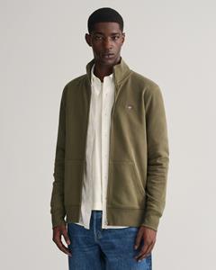 Gant Sweatshirt Herren Sweatjacke - REGULAR SHIELD FULL ZIP SWEAT