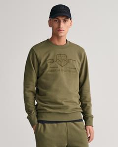 Gant Strickpullover GANT / He.Sweatshirt / REG TONAL SHIELD C-NECK SWEAT