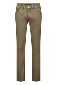 Gardeur  Sandro-1 Slim Fit 5-Pocket Jeans Donkerbruin