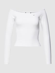 Tommy Jeans Crop-Top, mit Tommy Jeans Markenlabel