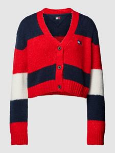 Tommy-hilfiger Colorblock-vest voor dames Dark Night Navy/gestreept vest