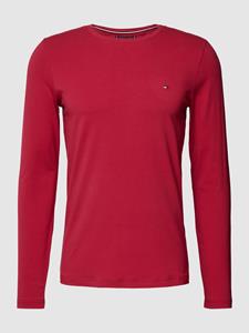 Tommy Hilfiger Langarmshirt "STRETCH SLIM FIT LONG SLEEVE", aus biologischem Baumwollstretch