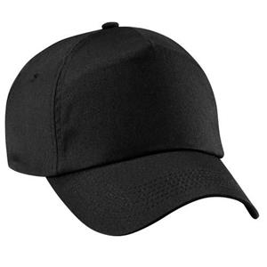 Beechfield Unisex effen originele baseballpet met 5 panelen (pak van 2) One Size licht rode oker kleur
