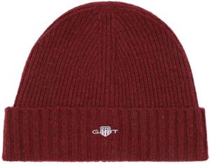 Pet Gant Muts Wol Bordeaux