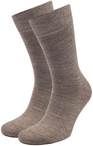 Suitable Merino Sokken Taupe 2-Pack