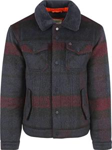 Scotch and Soda Scotch & Soda Trucker Jas Ruiten Navy