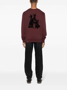 Zadig & Voltaire Sweater met logoprint - Rood