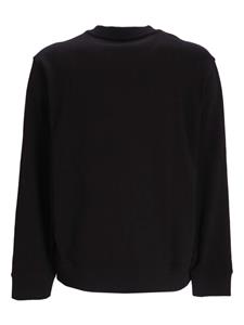 BOSS Sweater met logoprint - Zwart