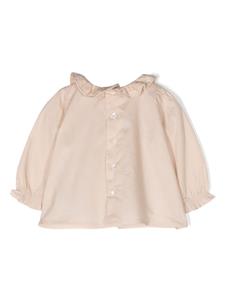 Shirt met borduurwerk - Beige