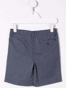 ilgufo Il Gufo Shorts met krijtstreep - Blauw