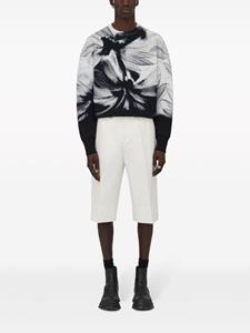 Alexander McQueen Sweater met ronde hals - Zwart