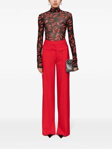 David Koma Body met print - Zwart