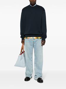 A.P.C. x JW Anderson sweater met borduurwerk - Blauw