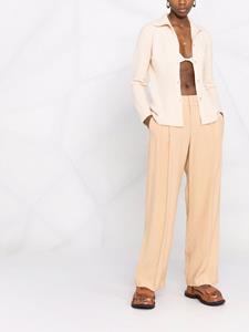 Vince Pantalon met wijde pijpen - Beige