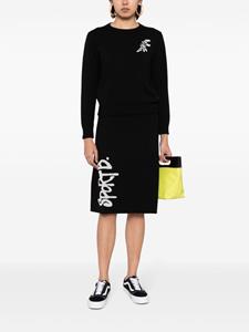 sportb.byagnèsb. SPORT b. by agnès b. Intarsia rok - Zwart