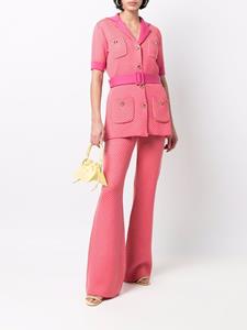 Moschino Flared broek - Roze