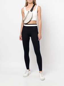 jilsander Jil Sander Legging met contrasterende streep - Blauw