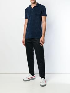 orlebarbrown Orlebar Brown Towelling Resort polo shirt - Blauw