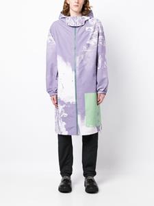 OAMC Parka met abstracte print - Paars
