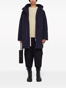 jilsander Jil Sander Donsjack met capuchon - Blauw