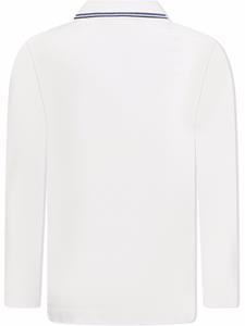 emporioarmanikids Emporio Armani Kids Poloshirt met logoprint - Wit