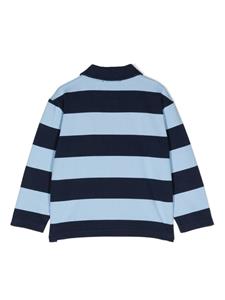 There Was One Kids Gestreept poloshirt - Blauw