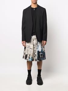yohjiyamamoto Yohji Yamamoto Shorts met print - Beige