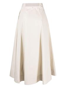 lorenaantoniazzi Lorena Antoniazzi Geplooide midi-rok - Beige