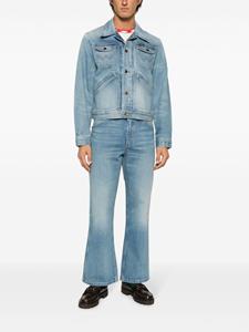 SANDRO x Wrangler jeans met vervaagd effect - Blauw