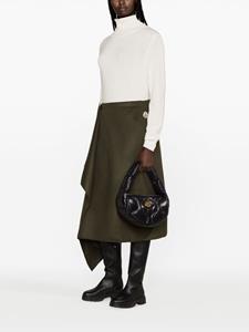 Moncler Kasjmier midi-rok - Groen