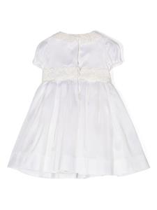 dolce&gabbanakids Dolce & Gabbana Kids Jurk met kant - Wit