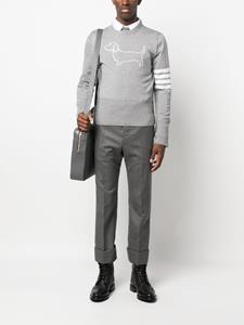 Thom Browne Trui met ronde hals - Grijs