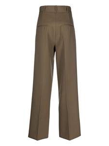 QUIRA Geplooide pantalon - Bruin