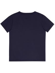 guccikids Gucci Kids T-shirt met GG logo - Blauw