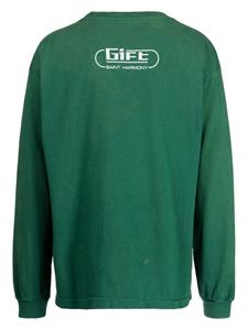 saintmxxxxxx SAINT MXXXXXX Sweater met print - Groen