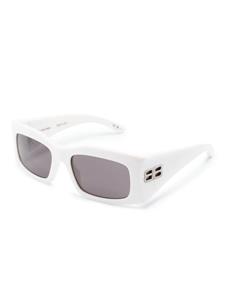 balenciagaeyewear Balenciaga Eyewear BB0291S zonnebril met rechthoekig montuur - Wit