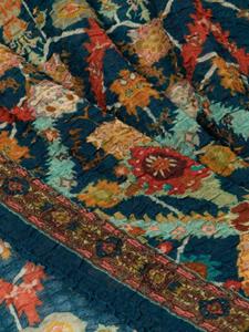 leathersmithoflondon Leathersmith of London Sjaal met grafische print - Blauw