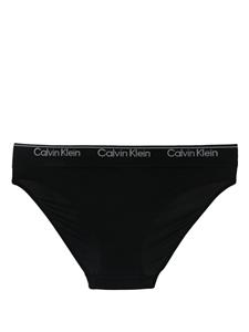 Calvin Klein Slip met logoprint - Zwart