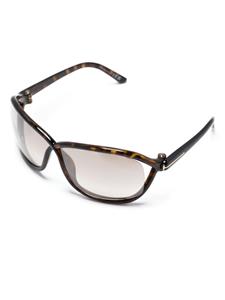 TOM FORD Eyewear Bettina zonnebril met vlinder montuur - Bruin