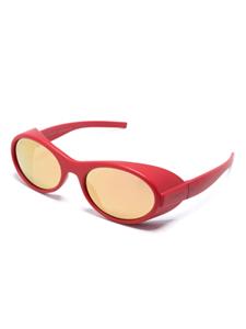 givenchyeyewear Givenchy Eyewear G Ride zonnebril met ovaal montuur - Rood