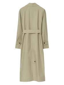 Burberry Bradford Car Jas gabardine lange jas - Beige