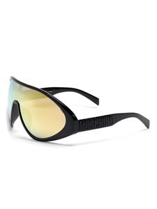 moschinoeyewear Moschino Eyewear Zonnebril met schild montuur - Zwart