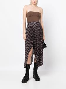Rokh Asymmetrische rok - Bruin