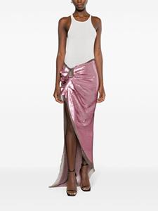 Rick Owens Asymmetrische maxi-rok - Roze