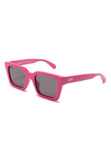 off-whiteeyewear Off-White Eyewear Zonnebril met vierkant montuur - Roze