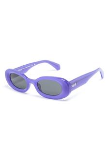 off-whiteeyewear Off-White Eyewear Amalfi zonnebril met ovalen montuur - Paars