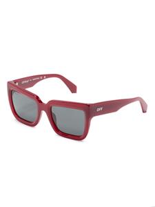off-whiteeyewear Off-White Eyewear Firenze zonnebril met vierkant montuur - Rood