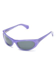 off-whiteeyewear Off-White Eyewear Napoli zonnebril met rond montuur - Paars